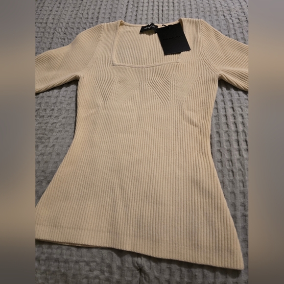 NWT The Kooples Ribbed Top - Picture 12 of 12